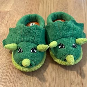 Dinosaur slippers